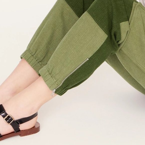 J. Crew Tie-waist linen-blend cargo pant 12 - Picture 5 of 10